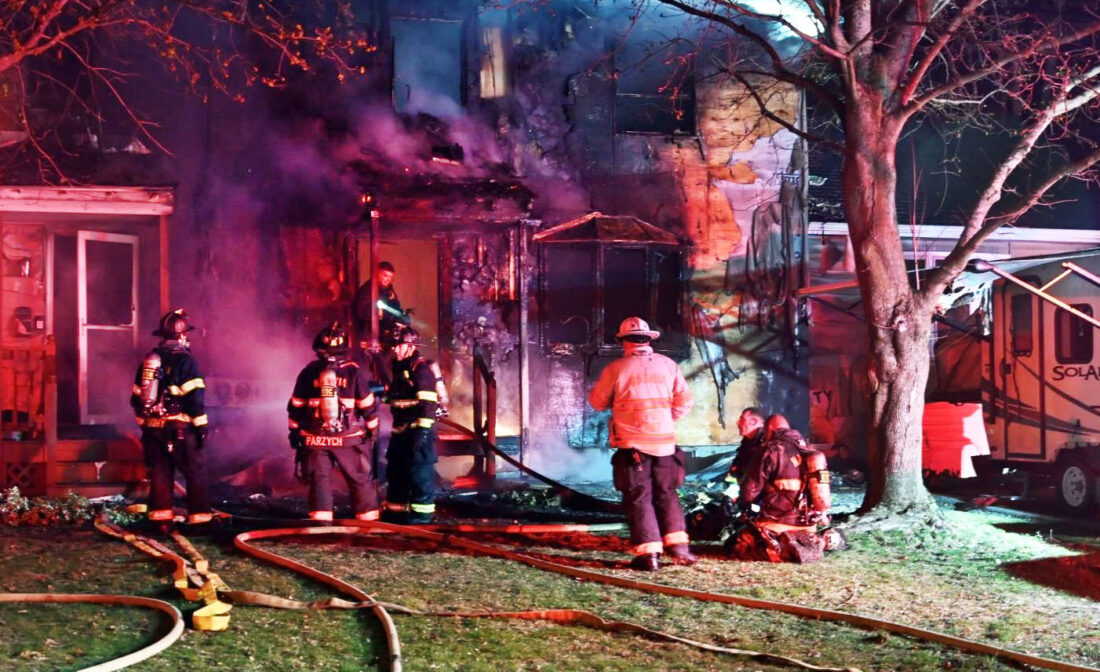 Earlymorning fire guts Fairmount Heights duplex; eight residents